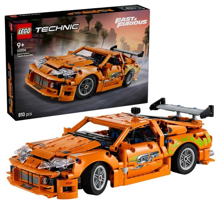 LEGO 42204 Fats & Furious Toyota Supra MK4 - 810 delig, Kinderen en Baby's, Speelgoed | Duplo en Lego, Nieuw, Lego, Complete set