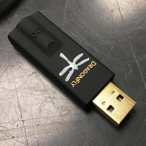 Audioquest Dragonfly black V1.5 USB-DAC | nwpr 119 euro, Audio, Tv en Foto, Overige Audio, Tv en Foto, Zo goed als nieuw