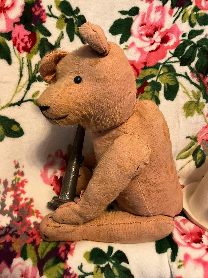 Prachtige antieke Steiff beer bijzondere vormgeving, Antiek en Kunst, Antiek | Speelgoed, Ophalen of Verzenden