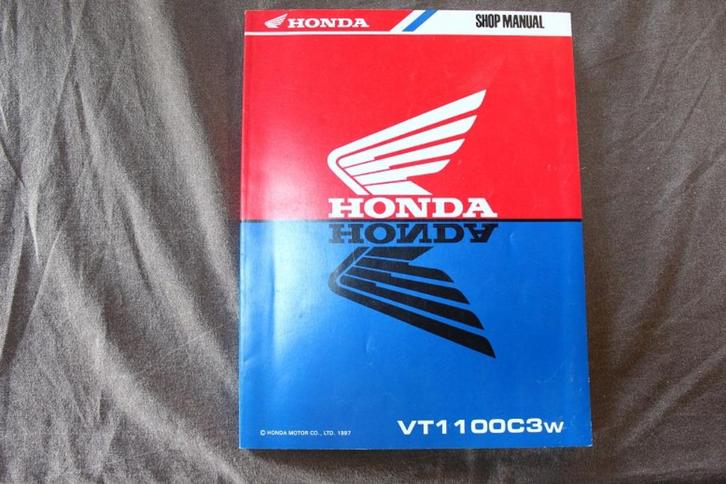 Honda VT1100 C3w 1997/ 1998 motorcycle shop manual VT 1100, Motoren, Handleidingen en Instructieboekjes, Honda, Ophalen of Verzenden