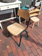 ***SALE***Schoolstoeltjes blank en bruin hout, Ophalen, Zo goed als nieuw, Stoel(en)