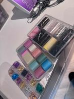 Nagel set: Acryl, glitters, folies, tips, Sieraden, Tassen en Uiterlijk, Uiterlijk | Cosmetica en Make-up, Ophalen of Verzenden
