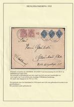 Poststuk Nederland 1923 mengfrankering. Zie afbeelding., Ophalen of Verzenden, Brief