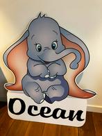 Geboortebord olifant voor in de tuin, Ophalen