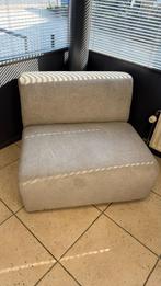 Zitbank - Stof - Beige - Ongeveer 90 x 90 cm, Ophalen, Gebruikt, Tweepersoons, 75 tot 100 cm