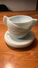 3 ARCOPAL vintage kopjes en schoteltjes, Antiek en Kunst, Antiek | Servies los, Ophalen of Verzenden