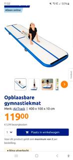 Airtrack, Sport en Fitness, Turnen, Ophalen of Verzenden, Zo goed als nieuw