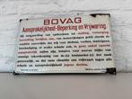 Oud BOVAG emaille reclame bord, Antiek en Kunst, Antiek | Emaille, Ophalen of Verzenden