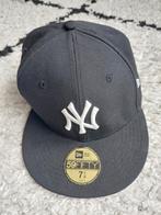 New York 59Fifty NewEra fitted cap. 7 1/8. Zwart. Zgan, Ophalen of Verzenden, Zo goed als nieuw