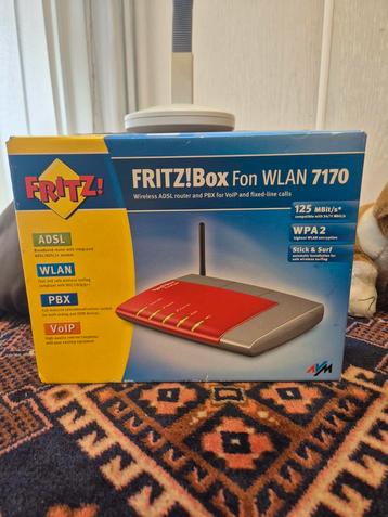 Fritz!Box Fon WLAN 7170 - Nieuw in doos beschikbaar voor biedingen
