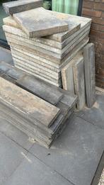 Tegels 60x60 gratis afhalen, Tuin en Terras, Tegels en Klinkers, Ophalen, Zo goed als nieuw, Beton, Terrastegels