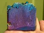 Titanium aura kwarts mineralen, Verzamelen, Mineralen en Fossielen, Ophalen of Verzenden, Mineraal
