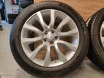 20" Winterset Range Rover L405 Michelin TPMS, Gebruikt, 255 mm, Banden en Velgen, Winterbanden