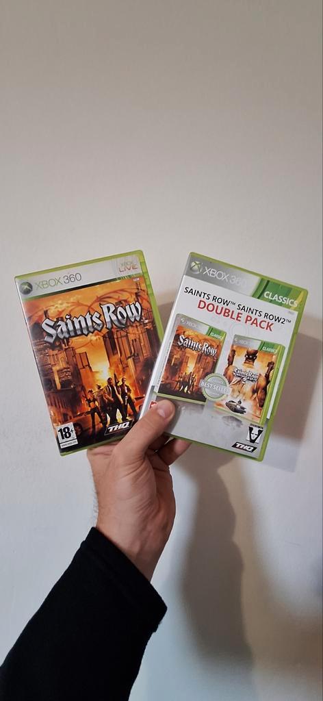 Saints Row Double Pack - Xbox 360, Spelcomputers en Games, Games | Xbox 360, Gebruikt, Avontuur en Actie, 1 speler, Vanaf 18 jaar