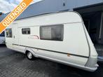LMC Munsterland 530 / queensbed / voortent, Caravans en Kamperen, Rondzit, Bedrijf, 5 tot 6 meter, Overige typen