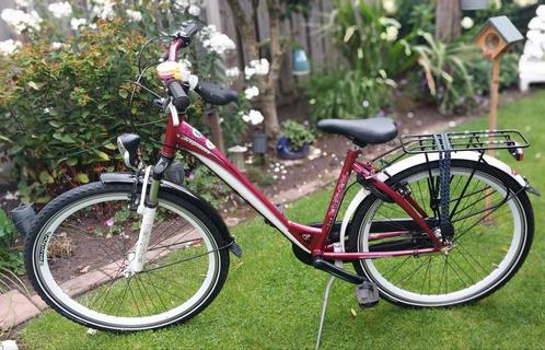 26inch-Meisjesfiets-AlpinaGirlpower-3versnel-vering-RIJKLAAR, Fietsen en Brommers, Fietsen | Meisjes, Zo goed als nieuw, 26 inch of meer