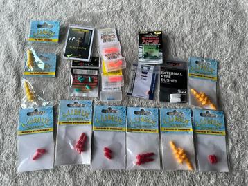 adv 70 / NIEUW mixset 18 pakjes elastiekbushjes /connectors beschikbaar voor biedingen