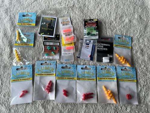 adv 70 / NIEUW mixset 18 pakjes elastiekbushjes /connectors, Watersport en Boten, Hengelsport | Algemeen, Nieuw, Overige typen