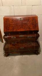 Houten secretaire mahonie hout, Ophalen