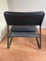 2 lage stoelen. Identiek, Huis en Inrichting, Stoelen, Ophalen, Gebruikt, Twee, Zwart