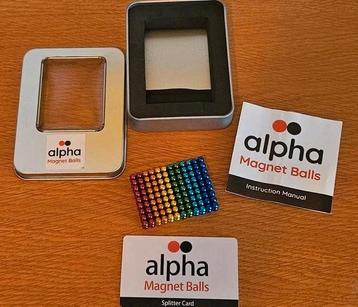 Alpha magneet balletjes 2x 216 stuks, 5 mm ø beschikbaar voor biedingen
