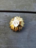 Badg Letse Staatspolitie 15 jaar dienst militaria Insigne, Verzenden, Overige soorten, Overige gebieden, Embleem of Badge