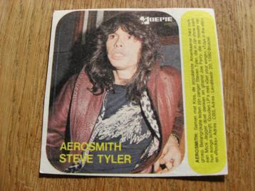 Sticker Aerosmith Steve Tyler Muziekgroep Joepie beschikbaar voor biedingen