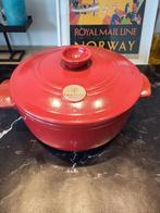 Emile Henry pan, Ophalen of Verzenden, Zo goed als nieuw, Koekenpan of Braadpan