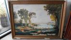 Jose de Almeida - Olieverf op linnen - Landschap - 1864/1945, Antiek en Kunst, Kunst | Schilderijen | Klassiek, Ophalen of Verzenden