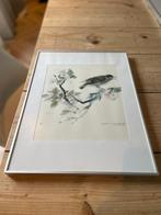 Aquarel Mads Stage (1922-2004) - origineel, Antiek en Kunst, Kunst | Schilderijen | Klassiek, Ophalen