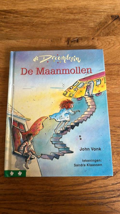 Ronald Vonk - Droomtrein de maanmollen, Boeken, Kinderboeken | Jeugd | onder 10 jaar, Zo goed als nieuw, Verzenden