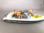 Playmobil speedboat + strand vakantie, Ophalen of Verzenden, Gebruikt, Complete set