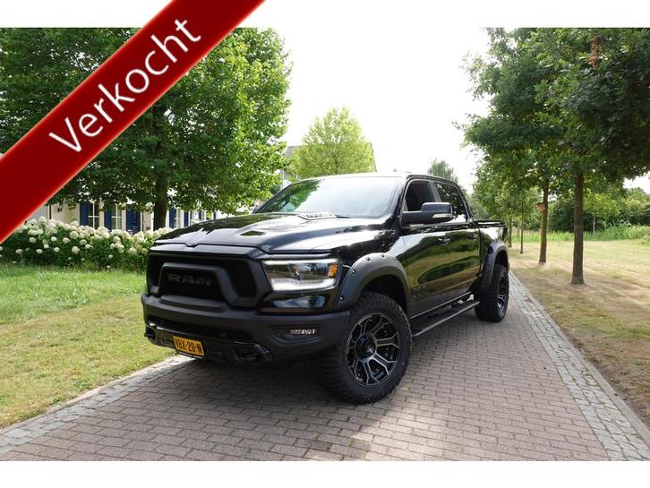 Dodge Ram 1500 5.7 V8 4x4 Crew Cab Rebel LPG | ///ALPINE | L, Auto's, Dodge, Bedrijf, Lease, RAM 1500, 4x4, ABS, Achteruitrijcamera