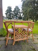 Unieke rotan set, Huis en Inrichting, Ophalen of Verzenden, Zo goed als nieuw