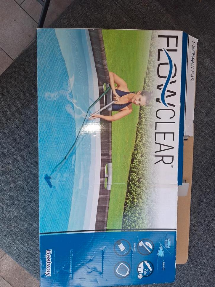 Flowclear schoonmaakset, Tuin en Terras, Zwembaden, Nieuw, Minder dan 80 cm, Minder dan 200 cm, Ophalen
