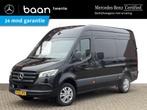 Mercedes-Benz Sprinter 317 L2H2 | 3,5t Trekhaak, Camera, Cru, Auto's, Automaat, Gebruikt, 4 cilinders, Zwart