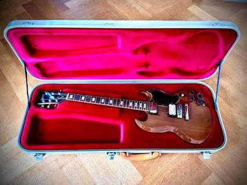 Gibson SG 1975 + DiMarzio soundupgrade + Gibson SG Alu Case beschikbaar voor biedingen