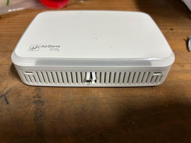 S&P Airsens CO2 Sensor, Doe-het-zelf en Verbouw, Ventilatie en Afzuiging, Gebruikt, Afzuiger, Ophalen of Verzenden