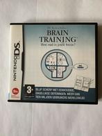 Nintendo DS, braintraining, 1 speler, Ophalen of Verzenden, Zo goed als nieuw, Vanaf 3 jaar