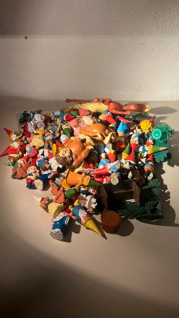 David de Kabouter figuren poppetjes jaren 80 beschikbaar voor biedingen