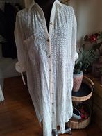 Jurk blouse Broderie creme maat s m l, Kleding | Dames, Jurken, Maat 38/40 (M), Beige, Ophalen of Verzenden, Zo goed als nieuw