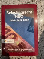 Belastingrecht hbo 2022-2023, Boeken, Economie, Management en Marketing, Ophalen of Verzenden, Zo goed als nieuw, Management