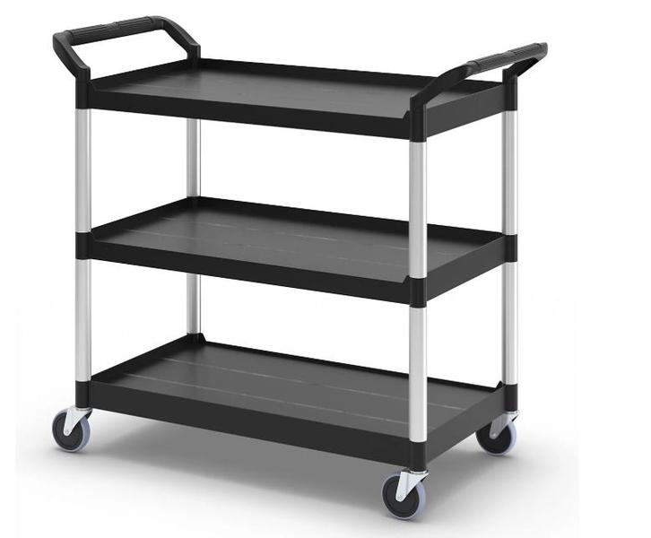 Serveerwagen - Tafelwagen, Huis en Inrichting, Tafels | Bijzettafels, Nieuw, Rechthoekig, 60 cm of meer, 75 cm of meer, Overige materialen