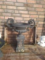 Gietijzeren Bloembak met Ornamenten, Ophalen of Verzenden