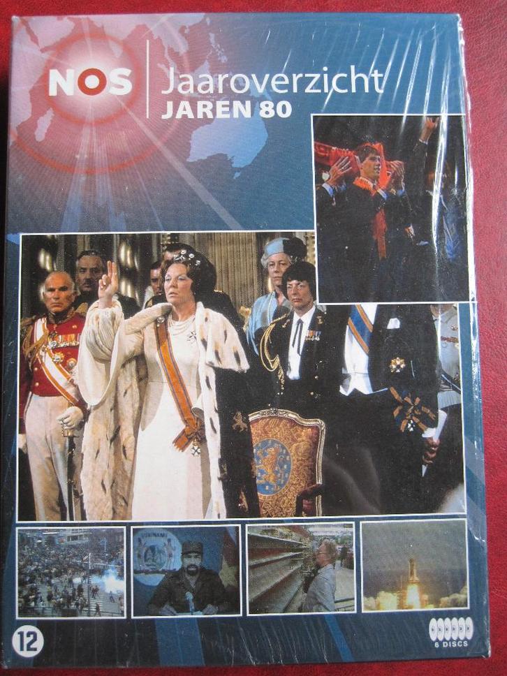 NOS Jaaroverzicht - Jaren 80 (6 disc), Cd's en Dvd's, Dvd's | Documentaire en Educatief, Zo goed als nieuw, Politiek of Geschiedenis