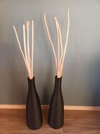 IKEA Vaas 2x  - Stijlvol en Tijdloos, Ophalen, Overige materialen, Zwart, Zo goed als nieuw