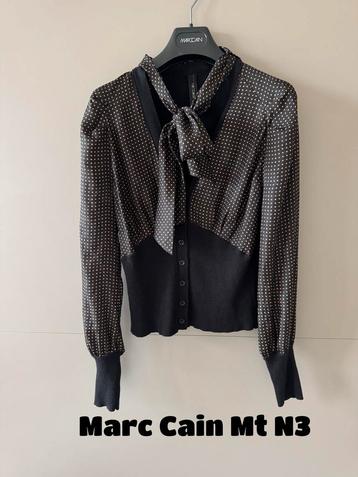 Marc Cain Zwart Vestje Zijde - Maat N3 beschikbaar voor biedingen