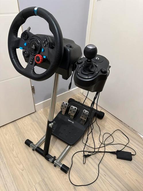 Logitech g29 racestuur met pedalen, shifter en standaard, Spelcomputers en Games, Spelcomputers | Sony PlayStation Consoles | Accessoires