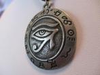 Hiërogliefen Oog van Horus halskoord, Verzenden, Nieuw, Zilver, Overige materialen