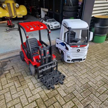 Te koop heftruck en vrachtwagen 12v beschikbaar voor biedingen